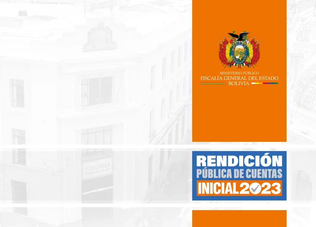 Rendición Pública de Cuentas Inicial 2023