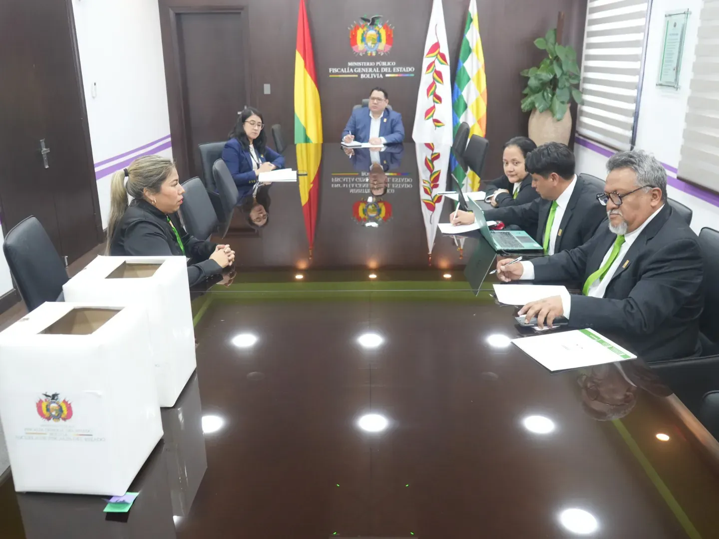  FISCAL GENERAL INAUGURA FASE DE EVALUACIÓN FINAL DE 45 POSTULANTES A FISCALES DE MATERIA INSTITUCIONALIZADOS