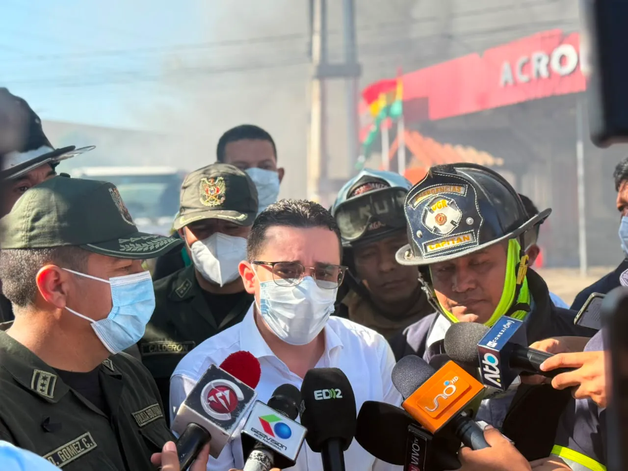 SANTA CRUZ: FISCALÍA ACTIVA INVESTIGACIÓN DE OFICIO Y BRINDA APOYO LOGÍSTICO ANTE INCENDIO EN LA FERIA BARRIO LINDO