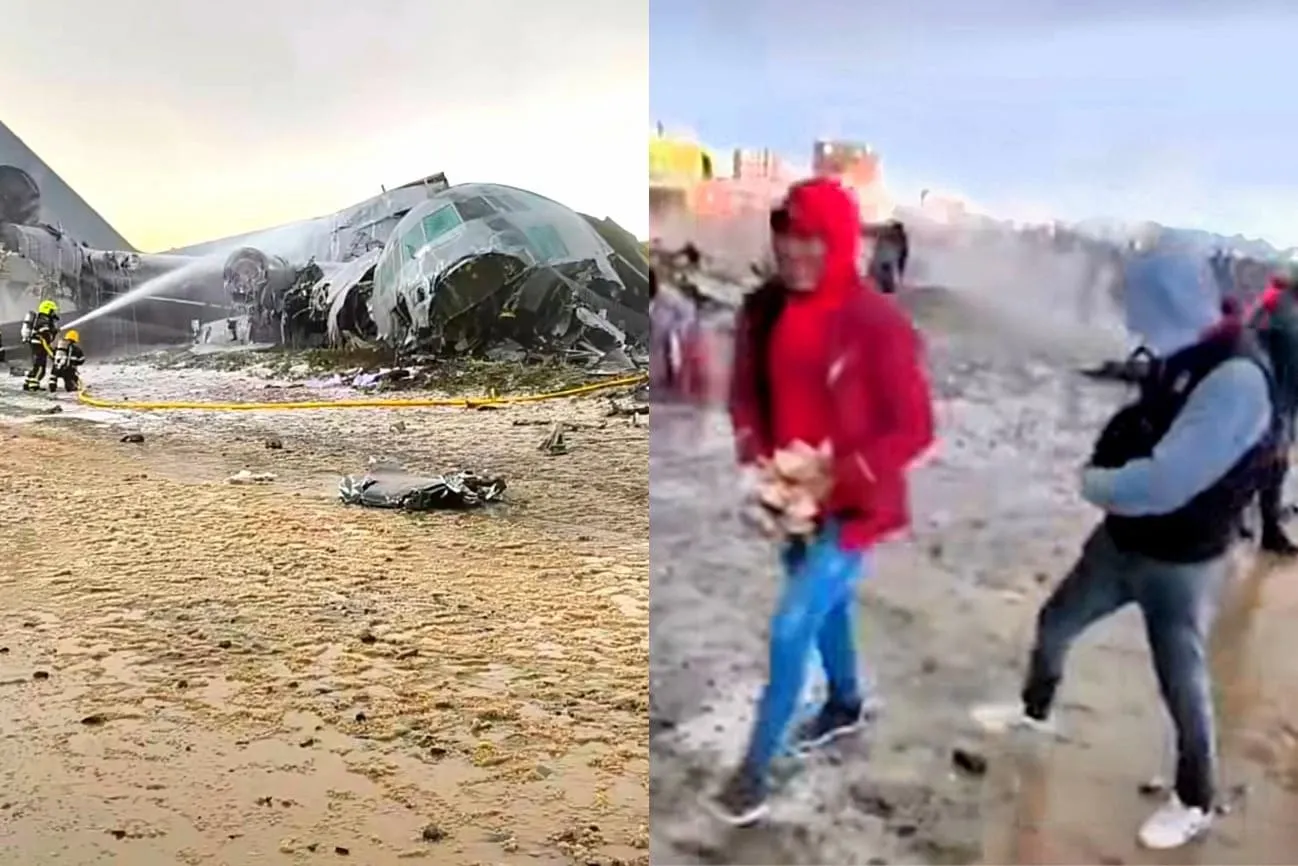 FISCALÍA INVESTIGA A 47 PERSONAS POR EL ROBO DE DINERO DEL AVIÓN SINIESTRADO EN EL ALTO