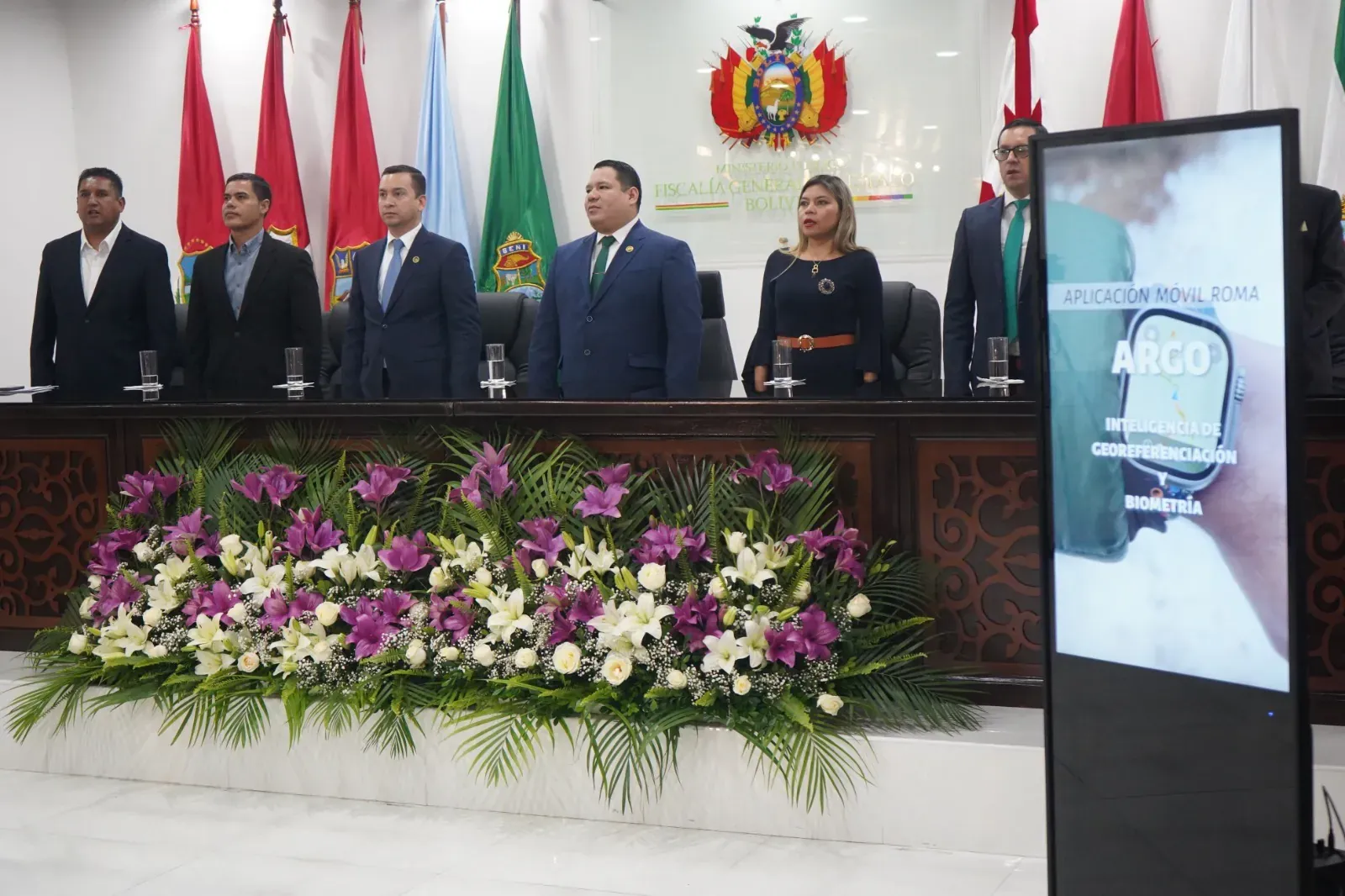 PRESIDENTE DEL TSJ DESTACA TRABAJO DEL MINISTERIO PÚBLICO POR DESARROLLAR E IMPLEMENTAR EL SISTEMA ROMA–ARGO QUE POSICIONA A BOLIVIA COMO REFERENTE TECNOLÓGICO EN JUSTICIA