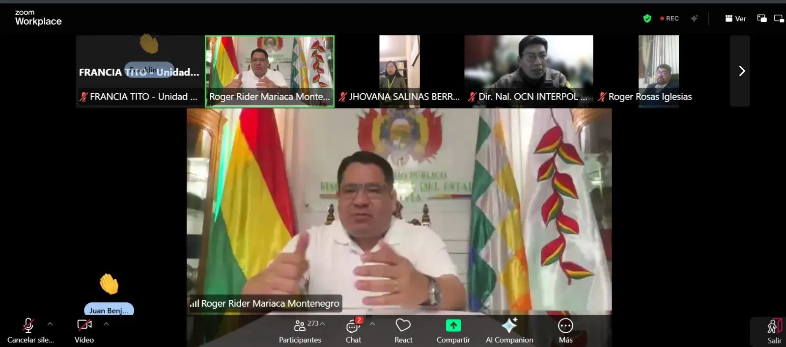 FISCALÍA GENERAL DEL ESTADO FORTALECE LA LUCHA CONTRA EL CRIMEN TRANSNACIONAL CON CAPACITACIÓN ESPECIALIZADA EN INTERPOL