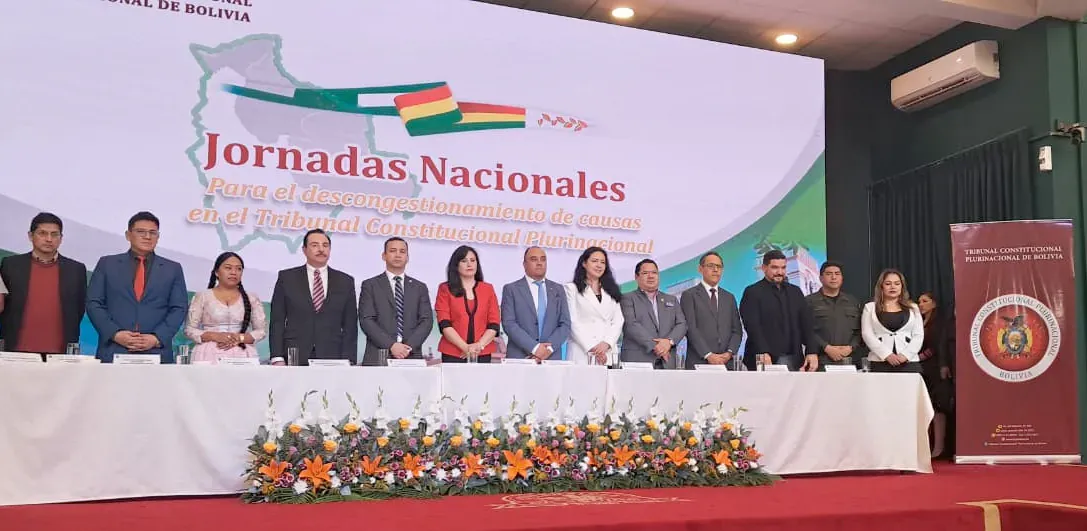 FISCAL GENERAL RESPALDA JORNADAS NACIONALES PARA EL DESCONGESTIONAMIENTO DE CAUSAS EN EL TRIBUNAL CONSTITUCIONAL PLURINACIONAL