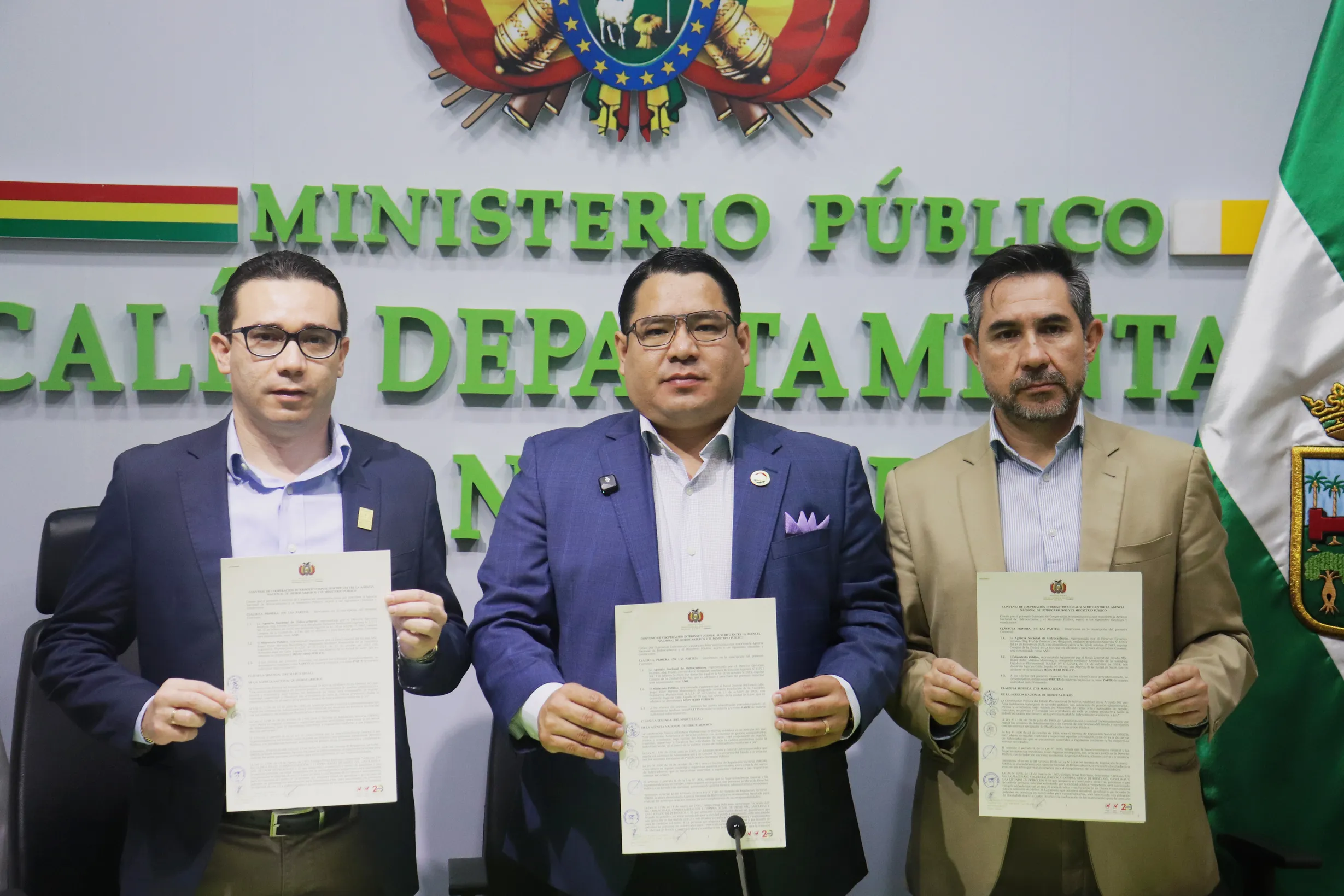 MINISTERIO PÚBLICO Y ANH SUSCRIBEN CONVENIO PARA FORTALECER LA INVESTIGACIÓN DE DELITOS HIDROCARBURÍFEROS MEDIANTE EL USO DE TECNOLOGÍA