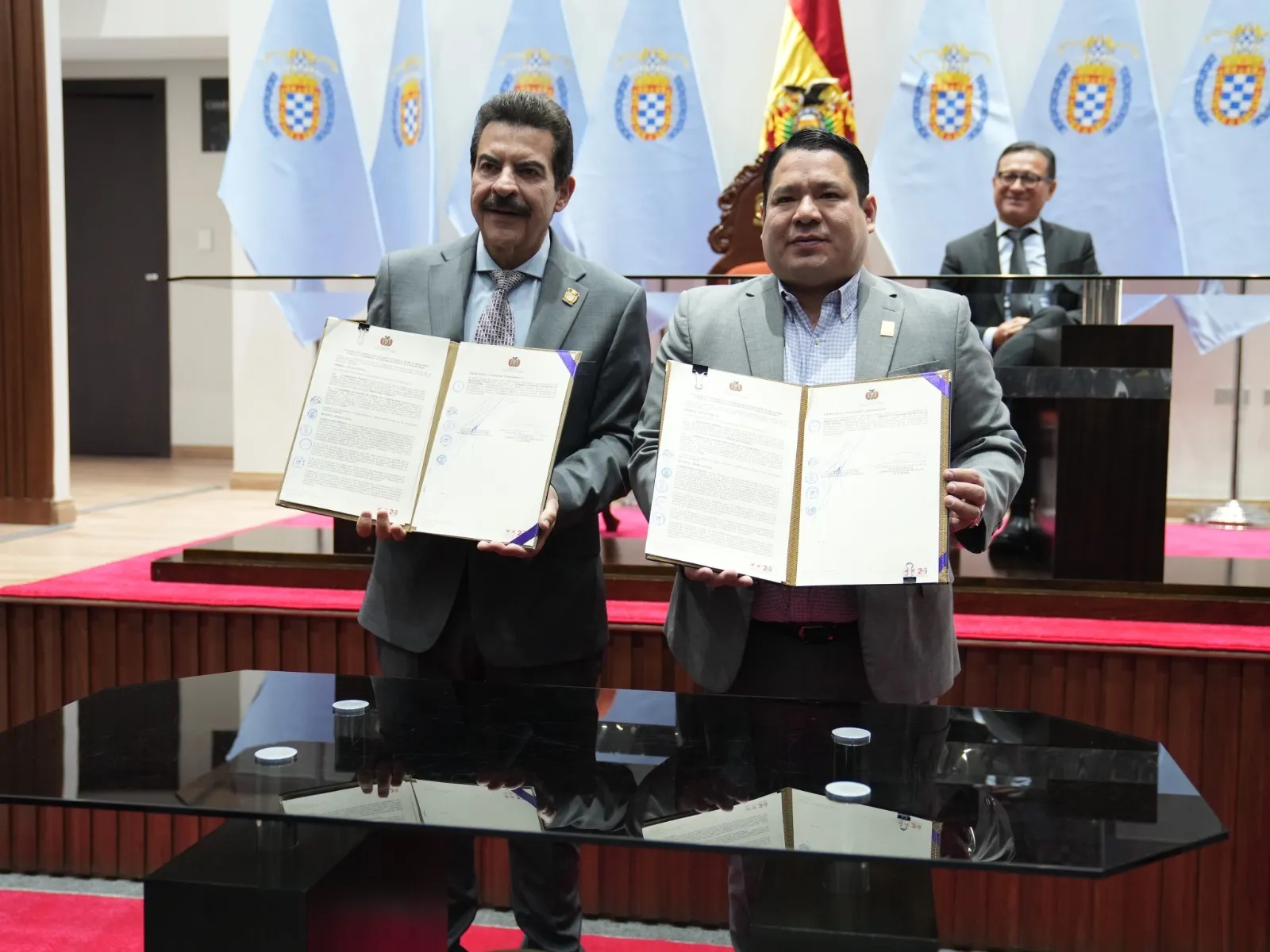 MINISTERIO PÚBLICO Y MUNICIPIO DE COCHABAMBA FIRMAN CONVENIO DE INTEROPERABILIDAD PARA AGILIZAR LA ATENCIÓN A VÍCTIMAS Y MODERNIZAR LA GESTIÓN DE JUSTICIA